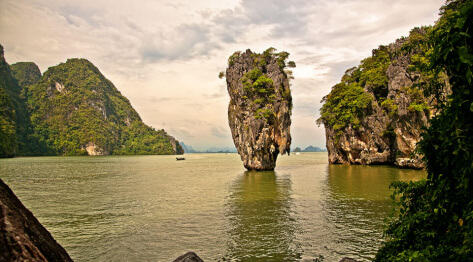 Phuket, Tajlandia – zatoka Phang Nga Bay, James Bond Island – zdjęcia